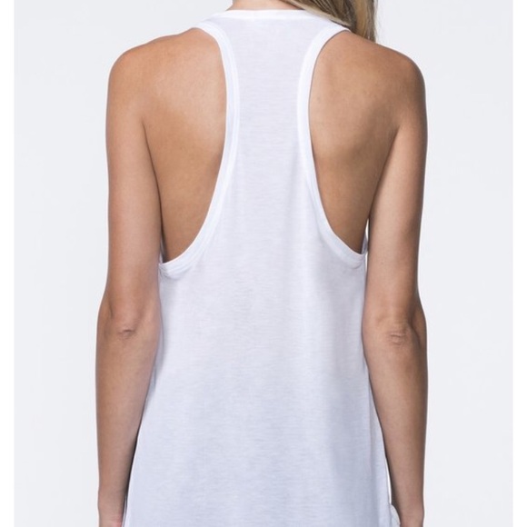 KORAL ACTIVEWEAR RUNOUT TANK - WHITE - Picture 3 of 3